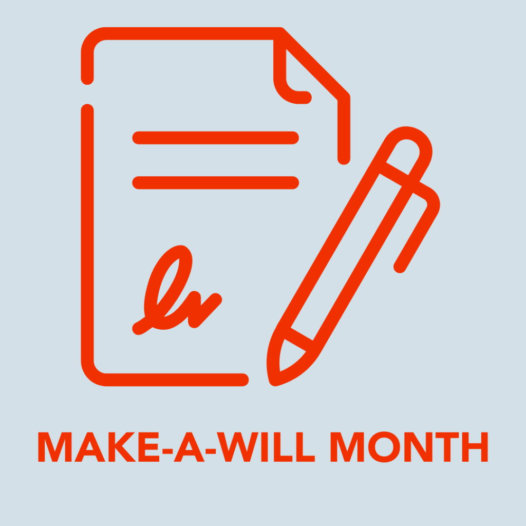 Make a Will Month